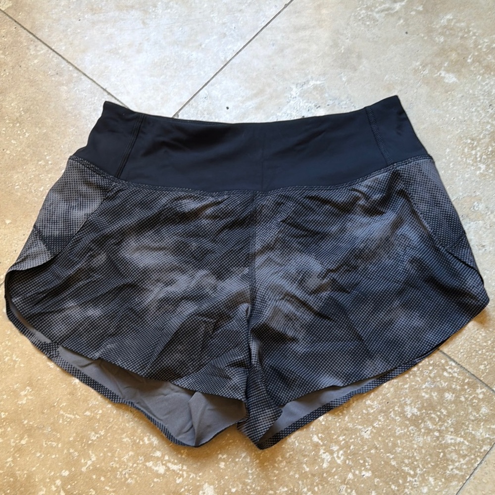 ATHLETA Women's Black Athletic Shorts with High Waist